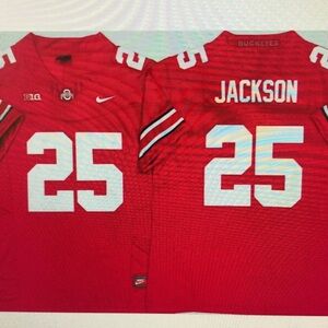 Bo Jackson Red Jersey Scarlet Vapor Stitched💜